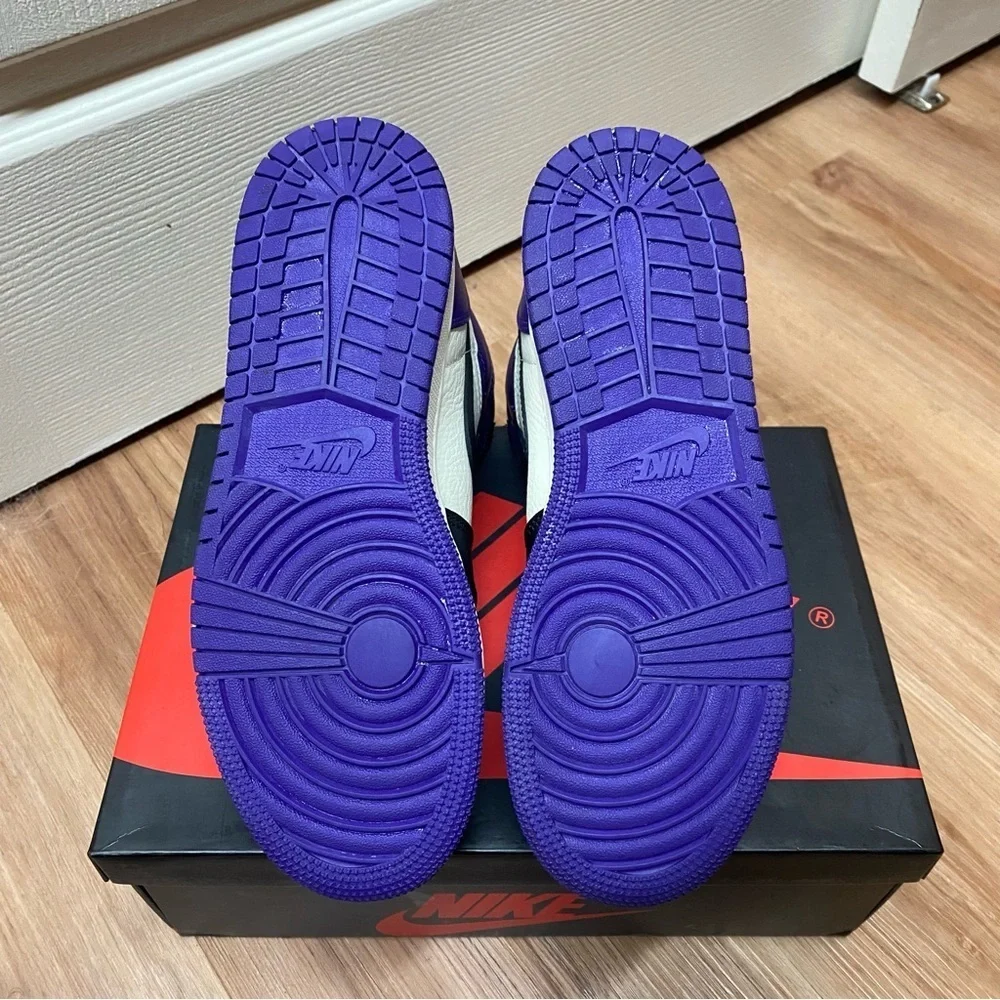 Air Jordan 1 Retro High OG GS ‘Court Purple’ Size 8.5